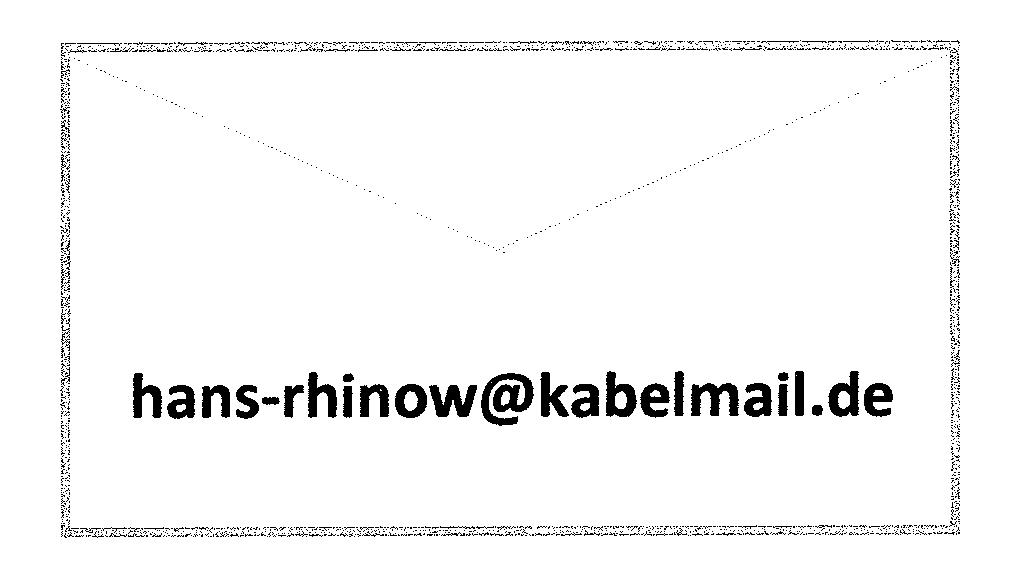 Email-Adresse von Hans-Ulrich Rhinow