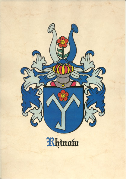 Familienwappen Rhinow